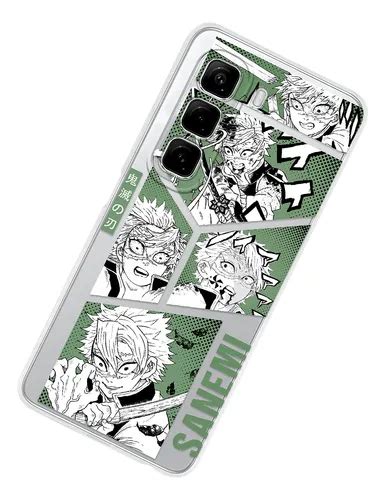 Funda Para Infinix Pilar Sanemi Anticaidas Demon Slayer Case Sanemi Hot