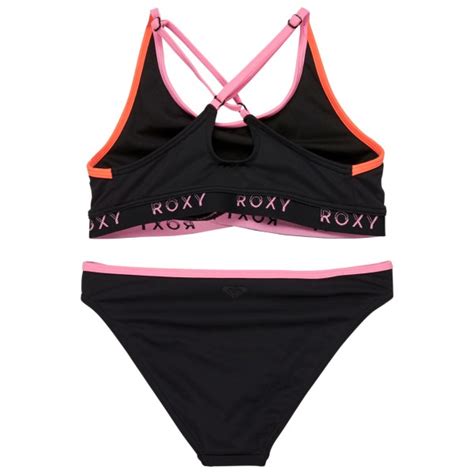 Roxy Colorblock Crop Top Set Bikini Meisjes Online Kopen Bergfreunde