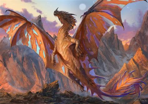 Red Mountains Dragon By Andrea Piparo Rimaginarydragons