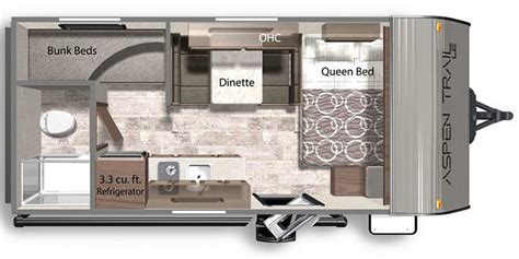 2022 Dutchmen Aspen Trail 17bh Travel Trailer Specs