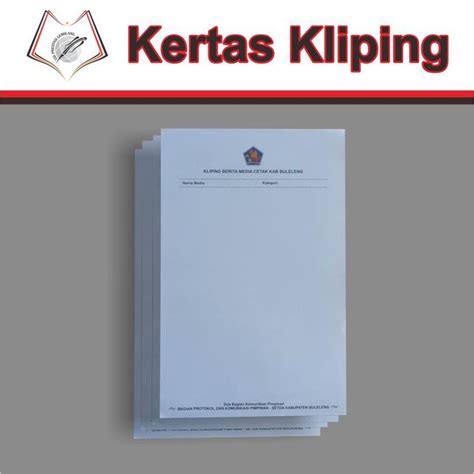 Cetak Kertas Kliping