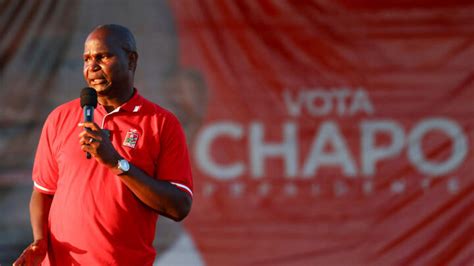 Mozambique le candidat du parti au pouvoir Daniel Chapo déclaré