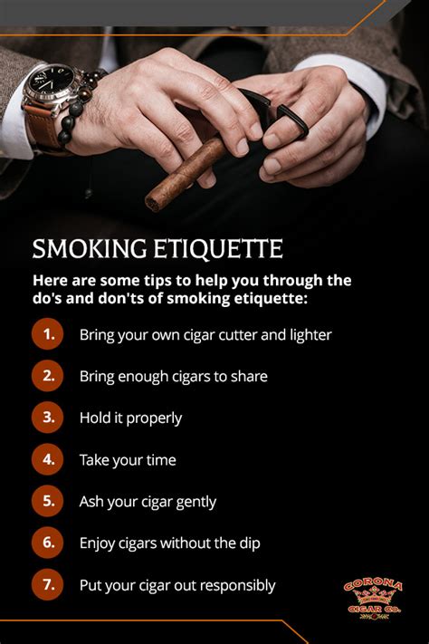 Your Complete Guide To Cigar Etiquette Corona Cigar Co