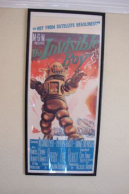 ORIGINAL 1950'S "THE INVISIBLE BOY" POSTER -L@@K!! | #267685246