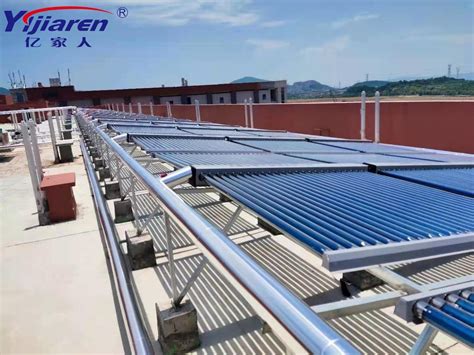 Hotel Factory Hospital Hot Water Usage Horizontal Type Vacuum Tubes Solar Collector Water
