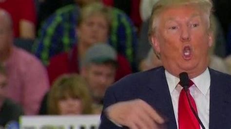 Donald Trump Criticised For Mocking Reporter With Disability Bbc News