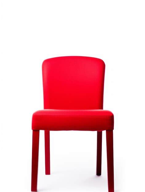 Premium Ai Image Chair On White Background