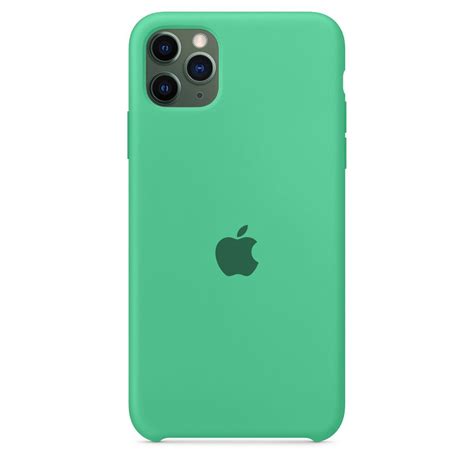 Capinha Capa Silicone Case Iphone 11 Pro Max Verde Água Submarino