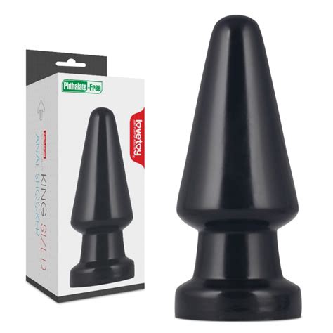 Купить Большая анальная пробка King Sized Anal Shocker по цене 19 000