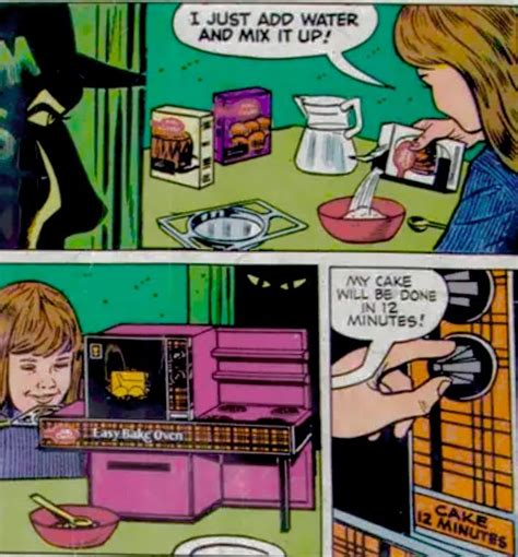 Easy Bake Oven Comic Ads Easy Bake Oven Easy Baking Comics