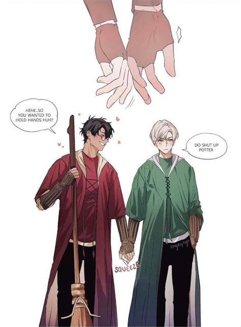 Pin by gabi on 𝐝𝐫𝐚𝐫𝐫𝐲 Harry potter comics Gay harry potter Harry potter anime