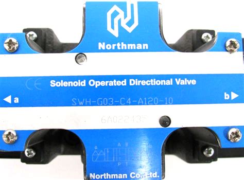 NEW NORTHMAN SWH G03 C4 A120 10 DIRECTIONAL CONTROL VALVE