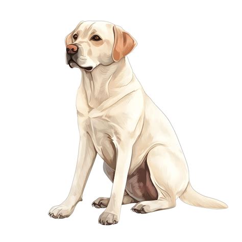 Desenho Do Cachorro Amarelo - Um desenho de um cachorro que é amarelo e preto. | Foto Premium