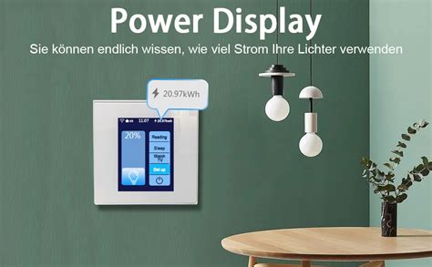 LANBON LCD Smart Dimmer Light Switch Works With Apple HomeKit Via WiFi