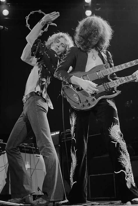 Neil Zlozower - Robert Plant and Jimmy Page, 1975 by Neil Zlozower