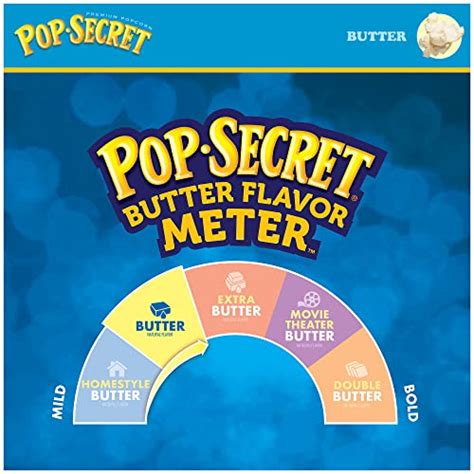 Pop Secret Microwave Popcorn Calorie Butter Flavor Oz Snack