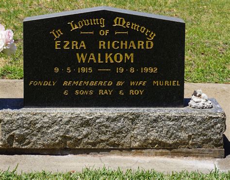 Ezra Richard Walkom (1915-1992) - Find a Grave Memorial
