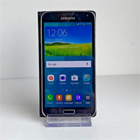 Samsung Galaxy S5 16gb Storage Charcoal Black Network Unlocked Good Ebay