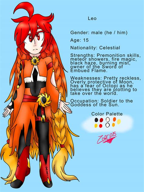 Leo Bio By Zorceus On Deviantart