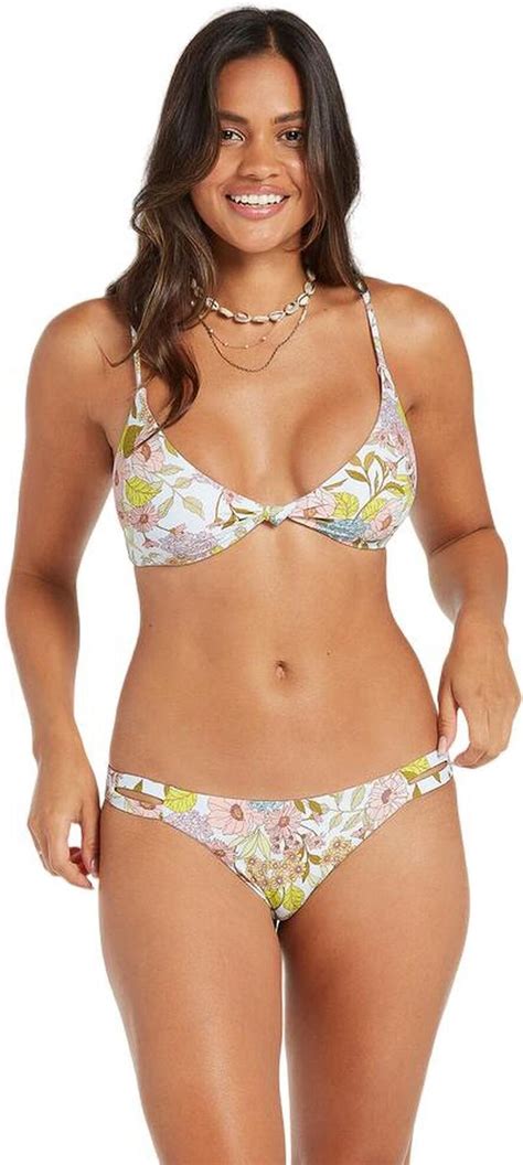 Góra od bikini Volcom Big Poppy Vneck Ceny i opinie Ceneo pl