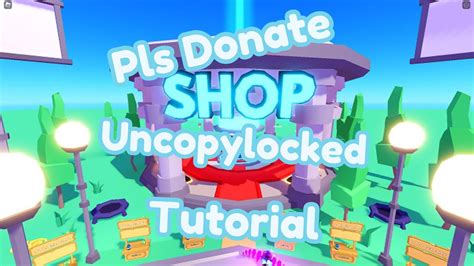 Pls Donate Modded Uncopylocked Tutorial Youtube