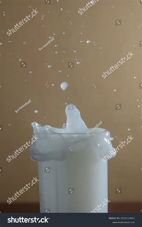 White Color Water Splash Image Stock Photo 2222114053 | Shutterstock