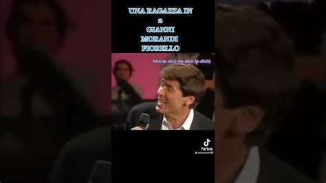 Gianni Morandi Fiorello Una Ragazza In Due Youtube