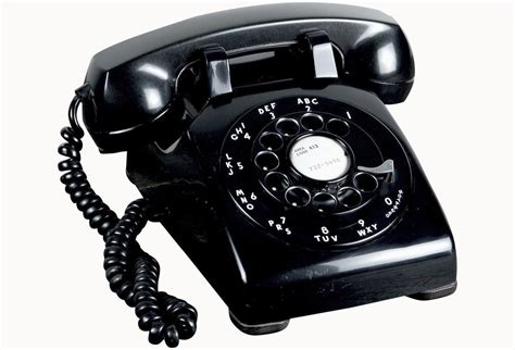 Classic Black Bell Systems 500 Series 1950's Telephone