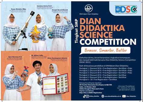 Dian Didaktika Dian Didaktika Science Competition Tingkat SMP