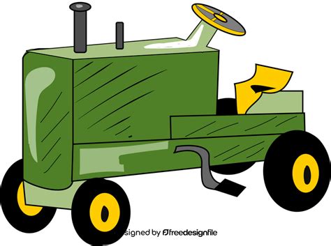 Green Tractor Clipart Free Download