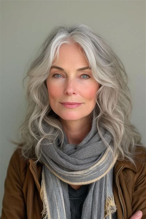 8 Elegant Long Haircuts For The Sophisticated Woman Over 60 In 2024 Long Hair Styles Haircut