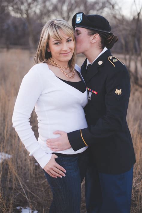 Lesbian Military Engagement Shoot PS Love