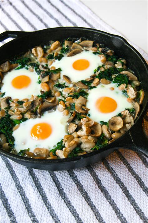 Egg Spinach Mushroom Casserole All Mushroom Info