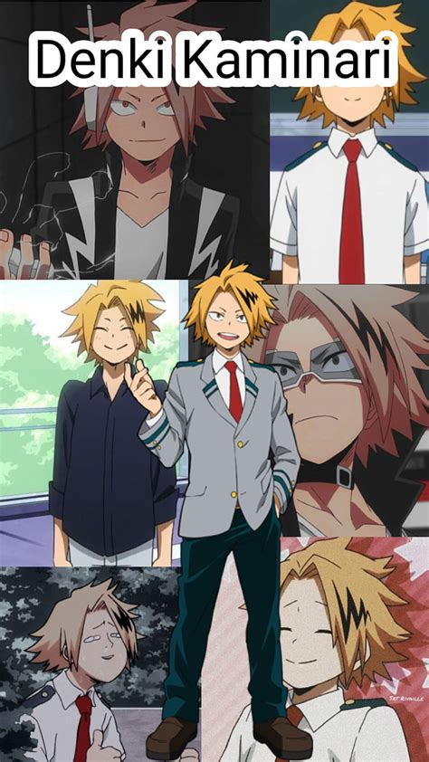 Denki Kaminari Bnha My Hell Akademia Denki Kaminari Mha My Hero 1512