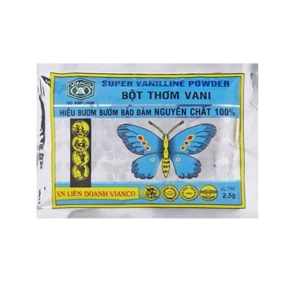 BỘT THƠM VANI BƯƠM BƯỚM 2,5G (10 ỐNG) | Shopee Việt Nam
