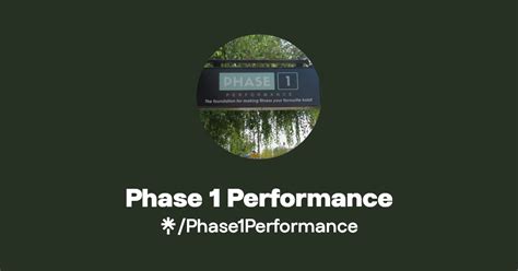 phase  performance linktree