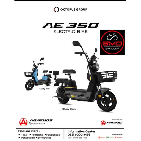 Jual Sepeda Listrik Ebike Pacific Agathos Ae W V Ah Murah