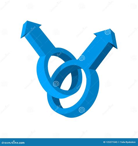 Icono Gay Masculino De La Historieta Del S Mbolo Stock De Ilustraci N Ilustraci N De Casado