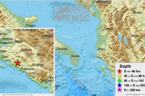 Potres Magnitude Na Granici S Bih Tresao Se Jug Hrvatske