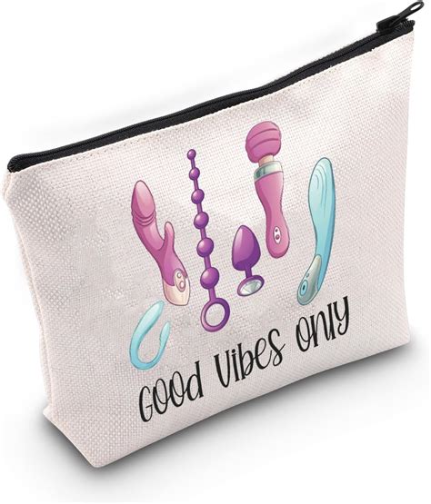 Adult Design Naughty Sexy Gift Masturbation Kit Good Vibes Vibrator Zipper Pouch Sex Toy