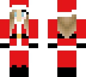 Santa Girl | Minecraft Skin