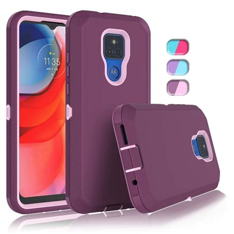 Moto G Play 2021 Cases Sturdy Phone Case For Moto G Play 2021 6 5 Tekcoo Full Body