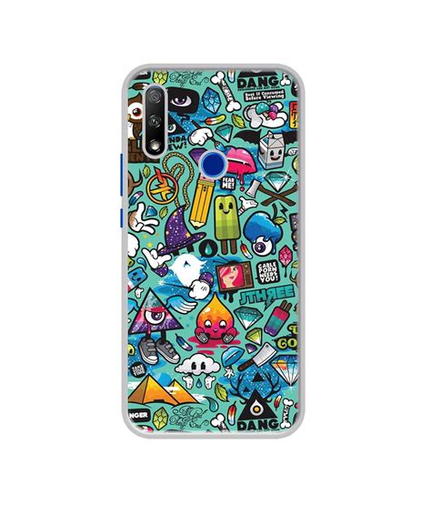 Casotec Crazy Design Printed Silicon Soft Tpu Back Case Cover For Honor