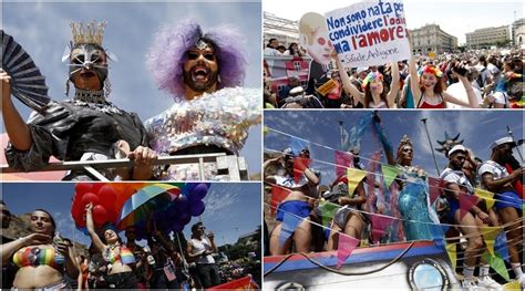 Gay pride Roma si colora il corteo per la città