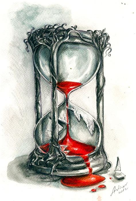 Hourglass Clock Drawing At Explore Collection Of