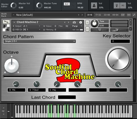 Soulful Chord Machine 2 By Soulful Keys Midi Chords Effect