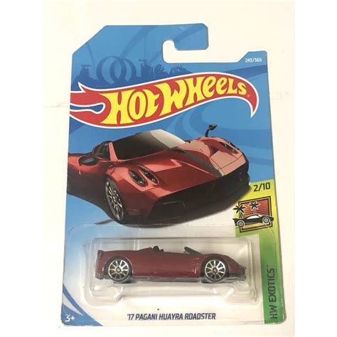 Xe Hot Wheels Pagani Huayra Roadster Shopee Vi T Nam