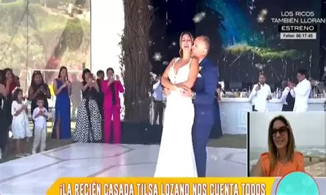 Tilsa Lozano Y Jackson Mora Se Casaron Lo Que Pas En La Celebraci N