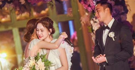 Tròn năm tủi hờn vì scandal ảnh sex Chung Hân Đồng khóc như mưa trong hôn lễ đẹp như cổ tích