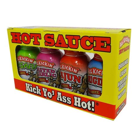 Ass Kickin Hot Sauce Mini Pack X G